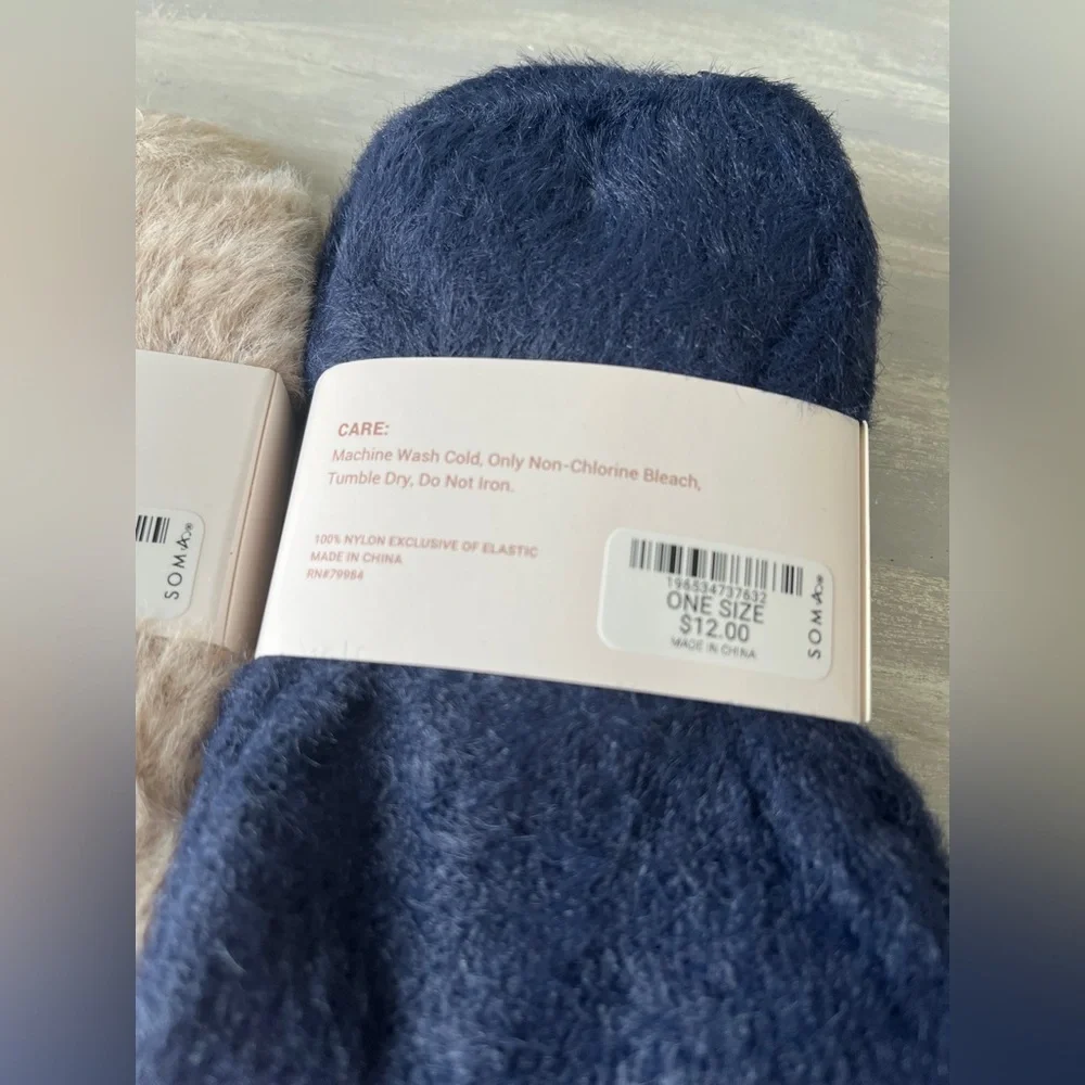 Soma cozy socks (4 pair) 1 of each color